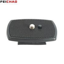 35mm /43mm Mini Quick Release Plate Mount Board ABS Non-slip Pads 1/4 Screw for Weifeng Yunteng Vct668 St666 690 Camera Tripod