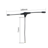 FEICHAO T-type Antenna 80mm 915MHZ /2.4G IPEX 4 IPEX4 IPEX1 for TBS CROSSFIRE Receiver /Frsky R9mm 900MHZ DIY FPV Racing Drone