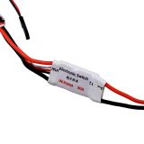 30A Electronic Switch Module 3.7V-27V 1S-6S for RC FPV Models Airplane Led Light Controller Engine RC Switch Interruptor