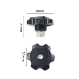 SLR Camera Crab Claw Clip with 1/4 3/8inch Screw Arri Mount Hot Shoe 6-10kg Monitor Stand 50mm Super Clamp Video Light Flash Rig