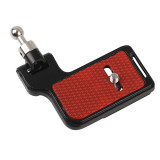 F2 Foldable Quick Release Mounting Plate 1/4 Screw for Canon Nikon Sony Pentax DSLR Camera Tripod Single Shoulder Belt Strap