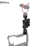 SLR Camera Crab Claw Clip with 1/4 3/8inch Screw Arri Mount Hot Shoe 6-10kg Monitor Stand 50mm Super Clamp Video Light Flash Rig