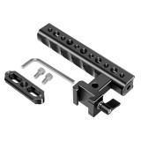 FEICHAO Top Handle Grip with Cold Shoe 1/4 3/8 Screw Hole NATO Rail Lifting Bracket for DSLR Camera Cage Rig Monitor Mic Light