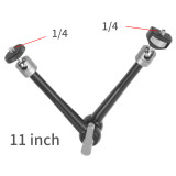 SLR Camera Crab Claw Clip with 1/4 3/8inch Screw Arri Mount Hot Shoe 6-10kg Monitor Stand 50mm Super Clamp Video Light Flash Rig