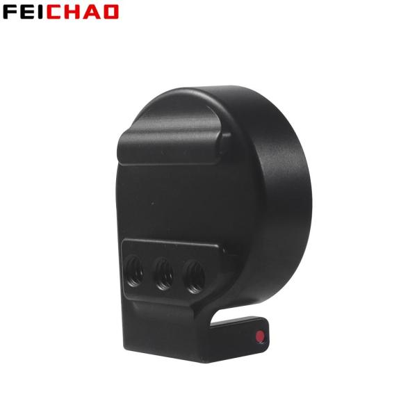 Ring Clamp Adapter for DJI OM 5 OSMO Mobile 5 Gimbal Mic Mount Extension Cold Shoe 1/4  Thread Video Microphone Lights Holder