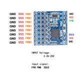 Feichao SPP-SBUS PPM PWM Signal Convertor Adapter Switch 3.3-20V 8CH 4.1g Module Interchang for RC Receiver Drone Multirotor