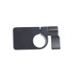 FEICHAO 15mm Single Rod Clamp Rail Adapter w/ 1/4 3/8 Thread Thumb Knob for 5D4 5D3 DSLR Camera for Monitor Microphone Support