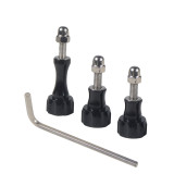 M5 Thumb Screw Aluminum Alloy Hex Socket Knob Nut Bolt Adapter for GoPro Hero 13 12 11 10 9 8 5 Yi 4K SJCAM Action Cameras Accessories
