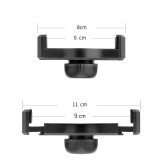 Universal Car Mobile Phone Holder Accessories Adjustable Phone Bracket Clip for 60-90mm Cell Phone for 17mm Ball Head Base