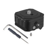 Camera Quick Release Mount Lock QR System for Tripod Monopod Slide DSLR Camcorder Gimbals DJI Zhiyun Adapter Plate Board Clamp