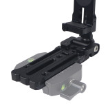 Tripod Mount w Mobile Phone Clip Holder Vertical Bracket 360 Degree Rotating Tripod Adapter Vertical Shooting Phone Mount Holder