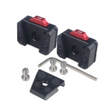Quick Release Mount Plate Board Anti-shake Clamp V Port for Gopro 13 11 for Insta360 for OSMO Action Cameras Gimbal Tripod DSLR Cage
