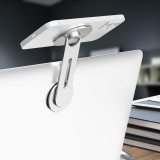 Metal Expansion Phone Stand Laptop Screen Side Mount Magnetic Folding Phone Holder Desktop PC Monitor Support Bracket