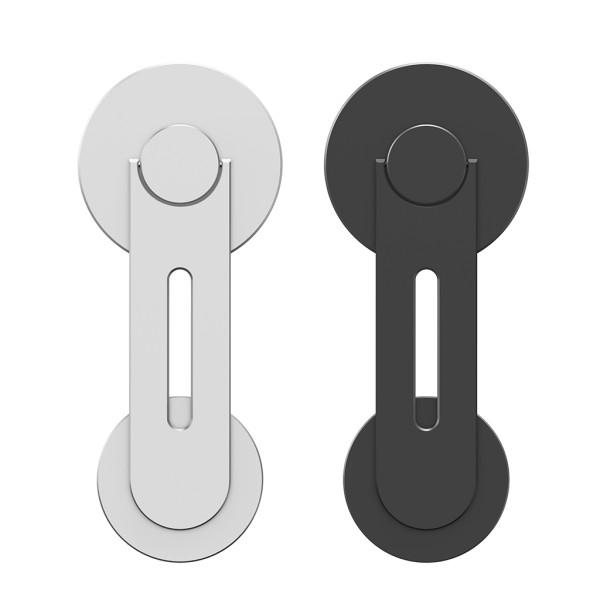 Metal Expansion Phone Stand Laptop Screen Side Mount Magnetic Folding Phone Holder Desktop PC Monitor Support Bracket