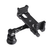 Metal Phone Holder NATO Rail Clamp ARCA / 1/4  Screw with Cold Shoe Mount for Smartphone Camera Gimbal Stabilizer Tripod Bracket