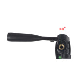 Three-way Head Mobile Phone Micro SLR Handle PTZ Camera Rotating Bracket Tripod Accessories Laser Level Tripod Head w Arm