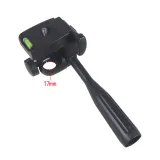 Three-way Head Mobile Phone Micro SLR Handle PTZ Camera Rotating Bracket Tripod Accessories Laser Level Tripod Head w Arm