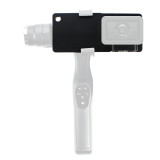 Switch Mount Plate Adapter Metal for Sony DSC-RX0 Camera for DJI Stabilizer Zhiyun Feiyu Moza Mobile Phone Clip Handheld Gimbal
