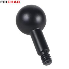 20mm Ballhead Converter to 1/4 Screw Adapter for Car Monitor GPS Cell Phone Holder Joint Ball Mount Base for OSMO 360/GoPro Action Camera