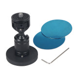 FEICHAO 360° Adjustable Magnetic Suction Holder 1/4 Screw Mount Adapter Seat Side Suction 1.5kg for OSMO 360/Camera Phone Clip Cage