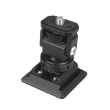 Magnetic Plate 1/4  Quick Release for Arca-Swiss to Cold Shoe Mount Adapter 4-way Undifferentiated Anti-loose for Camera Tripod