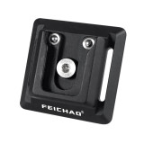 Magnetic Plate 1/4  Quick Release for Arca-Swiss to Cold Shoe Mount Adapter 4-way Undifferentiated Anti-loose for Camera Tripod