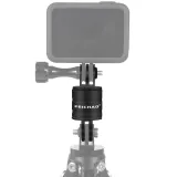 Aluminum alloy Camera Quick Adapter Mount Stand for Insta360 /GoPro13/ 11/DJI Osmo Action Camera
