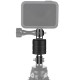 Aluminum alloy Camera Quick Adapter Mount Stand for OS-MO 360/Insta360/GoPro13/ 11/DJI Osmo Action Camera