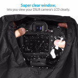 Portable Outdoor Rainproof Rain Cover DSLR Camera Telephoto Lens Protector Waterproof Dustproof Raincoat for Canon Nikon Sony