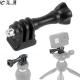 Mini Tripod Mount Adapter Plastic Converter with Screw for Insta360 ONE R Action Camera for Mini Monopod Holder Case Mounting