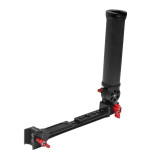 FEICHAO Handheld Gimbal Handle Grip Kit Foldable with 1/4 3/8 Thread Cold Shoe Mount Compatible with RS2 RSC2 RS3 Pro Stabilizer