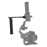 FEICHAO Handheld Gimbal Handle Grip Kit Foldable with 1/4 3/8 Thread Cold Shoe Mount Compatible with RS2 RSC2 RS3 Pro Stabilizer
