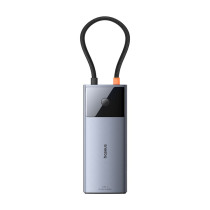 Baseus Metallic Shimmer Series 2 6-in-1 USB HUB Docking Station USB C Hub Type C to HDMI-compatible USB Adapter Ethernet Port