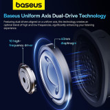 Baseus AeQur Series GH02 Headband Gaming Headset Microphone Cat Ears Pink White 3.5 USB Wired Stereo