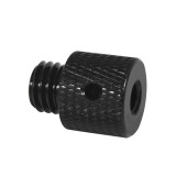 FEICHAO 2pcs Screw Adapter 1/4-20 Female to M5 M6 M8 M10 Male Screw with Reinforcement Side Hole for Tripod Camera Gimbal Accessories