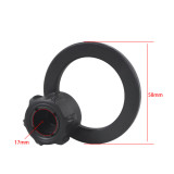 17mm Socket Ball Head Adapter Phone Holder Magnetic Base Tripod Selfie Sticker Car Phone Stand Mount for iPhone 14 13 12 Magsafe