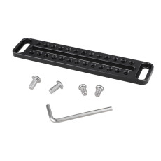 Camera Baseplate Quick Release Cheese Plate Extended Platform 1/4  Threads Mounting Slot for Camera Cage Photography Accesories