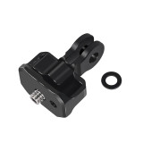 Knob Lock Upgraded 1/4 Screw to 2-Slot Tripod Adapter Mount Quick Release Compatible with Hero 13 Hero 12 Black 11 Mini 10 9 8 Action Camera