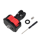 Knob Lock Upgraded 1/4 Screw to 2-Slot Tripod Adapter Mount Quick Release Compatible with Hero 13 Hero 12 Black 11 Mini 10 9 8 Action Camera