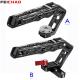 Camera Cage Top Handle Hand Grip Cold Shoe Base Cheese 1/4 3/8 Holes Mount Rail Clamp Aluminum Alloy for DSLR Video Tray Rig Kit