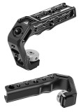 Camera Cage Top Handle Hand Grip Cold Shoe Base Cheese 1/4 3/8 Holes Mount Rail Clamp Aluminum Alloy for DSLR Video Tray Rig Kit