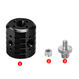 Tripod Screw Adapter 3/8 1/4 ARRI Conversion Extension Base Mount for DSLR Camera Monitor Fill Light Mic Magic Arm Photography