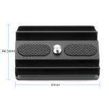 Cable Clamp Block For ARCA Tripod Monopod Quick Release Plate for Ballhead Cable Fixed Lock Winder Camera Data Port Protector