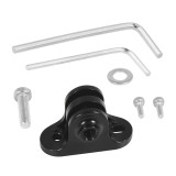 FEICHAO Tripod Adapter Mount 3-card Slot Fixed Base Compatible with Hero 13 Action Camera Connecting Accessories