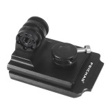 New Version Adjustable Knob Lock Fixed Mount Helmet 3 Hole NVG Base Holder Adapter for Hero 13 11 10 9 Aluminum Alloy