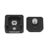 Cold Shoe Mount Adapter 1/4  ARRI Anti-loose Quick Release 360 Swivel Camera Tripod Ballhead for GoPro 13 Flash LED Monitor Holder