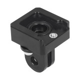 Cold Shoe Mount Adapter 1/4  ARRI Anti-loose Quick Release 360 Swivel Camera Tripod Ballhead for GoPro 13 Flash LED Monitor Holder