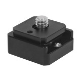 Cold Shoe Mount Adapter 1/4  ARRI Anti-loose Quick Release 360 Swivel Camera Tripod Ballhead for GoPro 13 Flash LED Monitor Holder