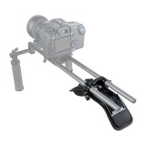 Shoulder Pad Strap with 15mm Dual Rod Clamp 1/4 3/8 Screw Hole For DSLR Camera Camcorder Shoulder Rig Support System