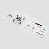 Happymodel Moblite7 HDZERO 1S 75mm Digital HD Brushless Bwhoop V3 SuperX HD ELRS AIO Flight Controller 1002 KV20000 Motors